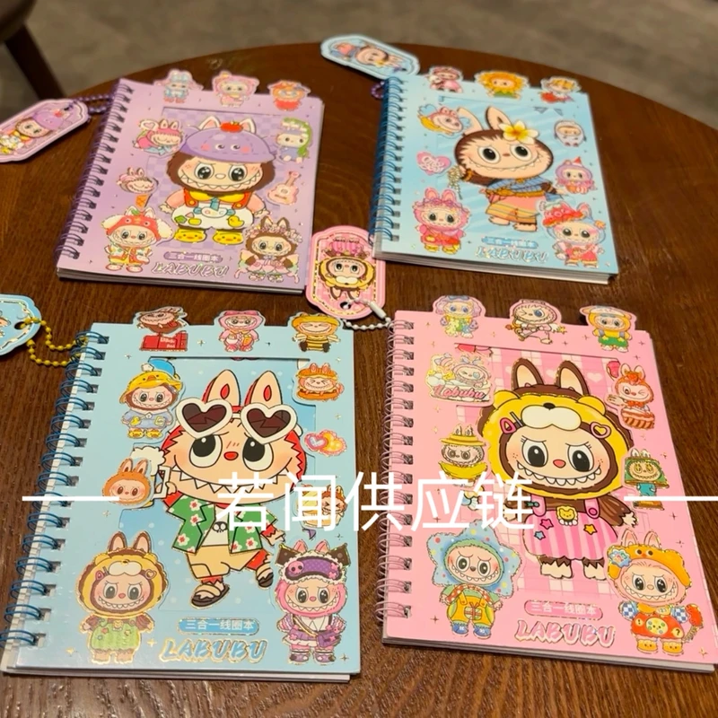 可爱布布系列卡通可爱贴纸创意贴纸手账本素材贴纸本解压线圈本jx