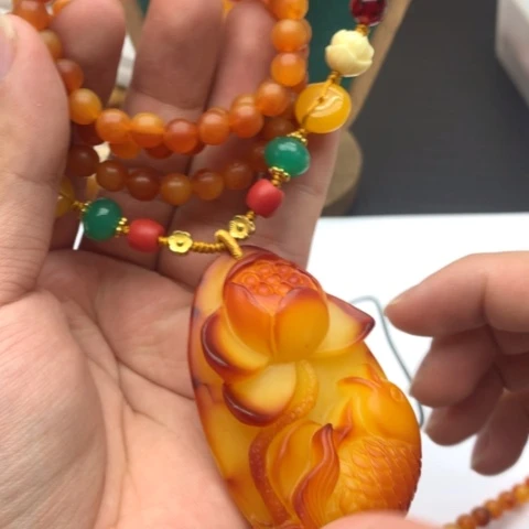 手链琥珀未镶嵌F64