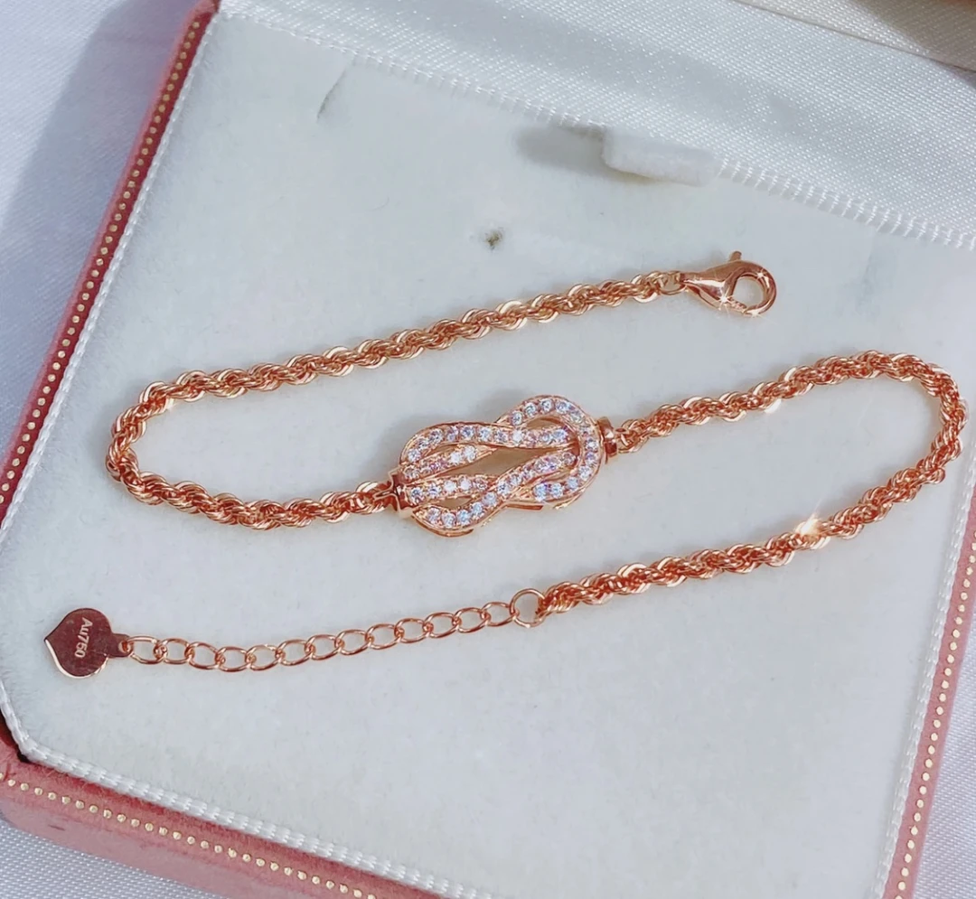 18k金手链3.55百搭