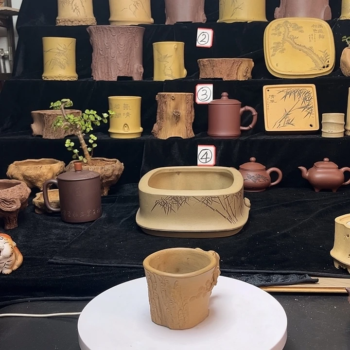 泥塑全手工制作树桩