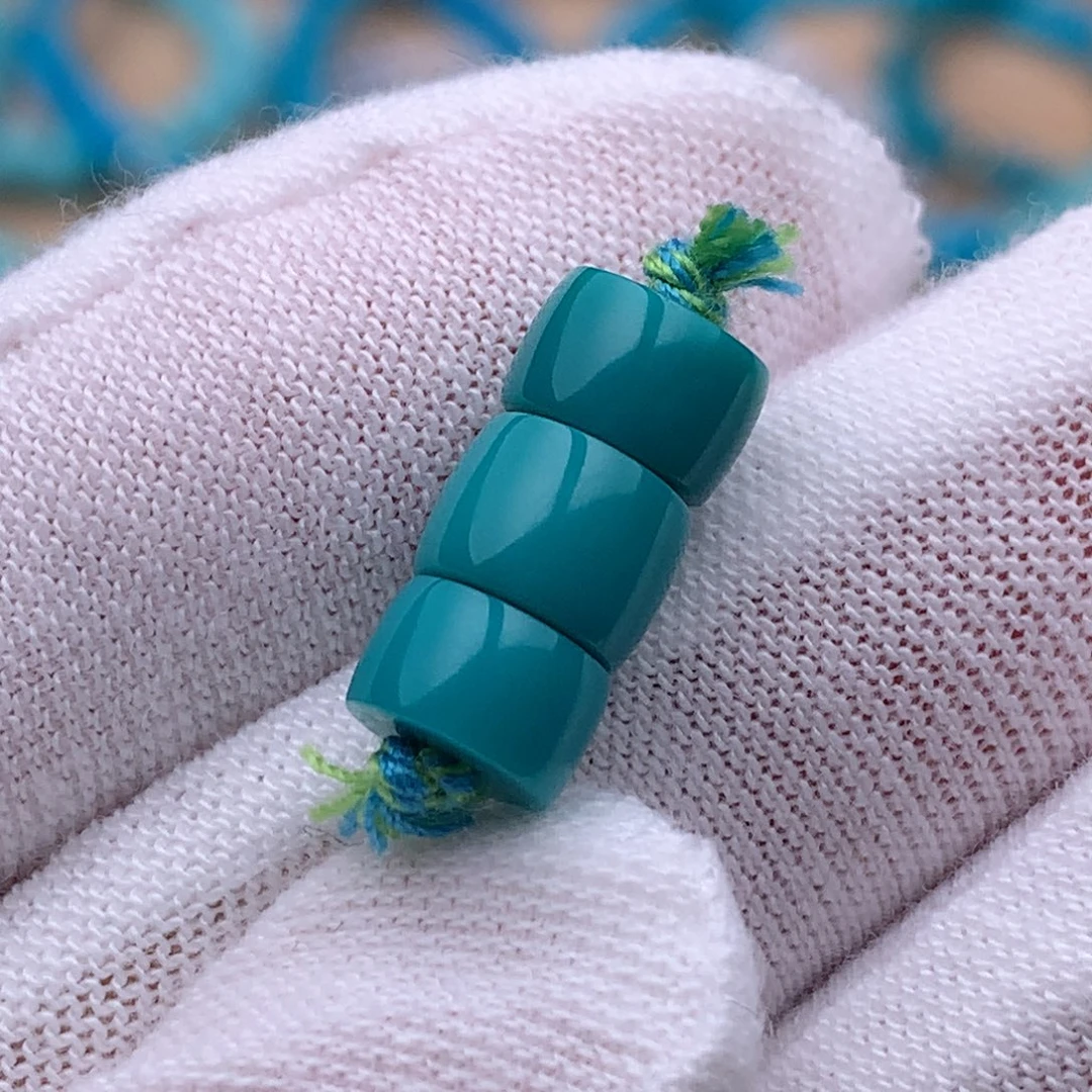 绿松石未镶嵌珠宝奇石6.8mm