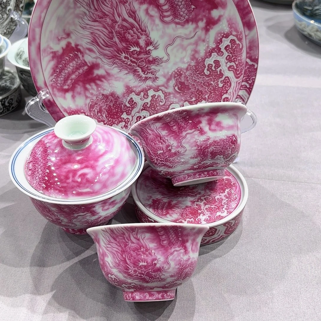 瓷片景德镇瓷器精品展示