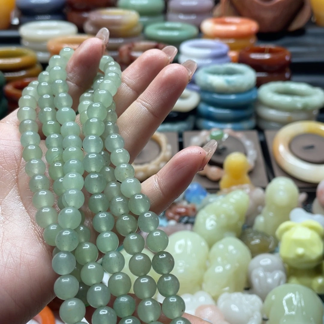 石英质玉手镯合金拍一发三，卡8