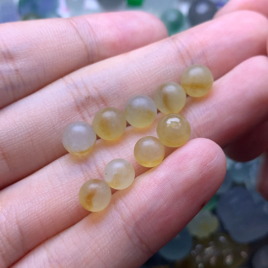 定制翡翠未镶嵌珠子