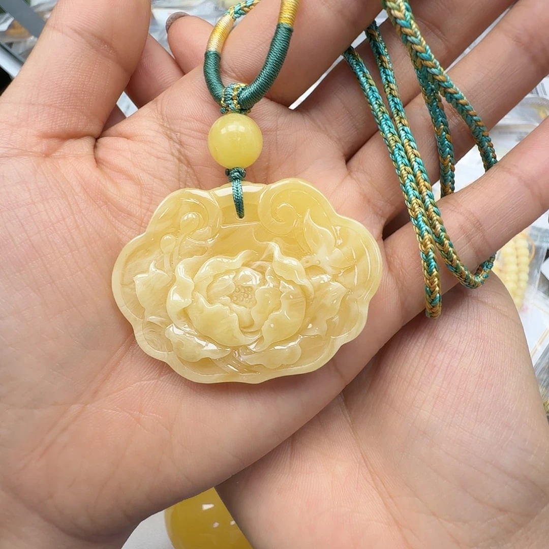 琥珀未镶嵌裸石你好