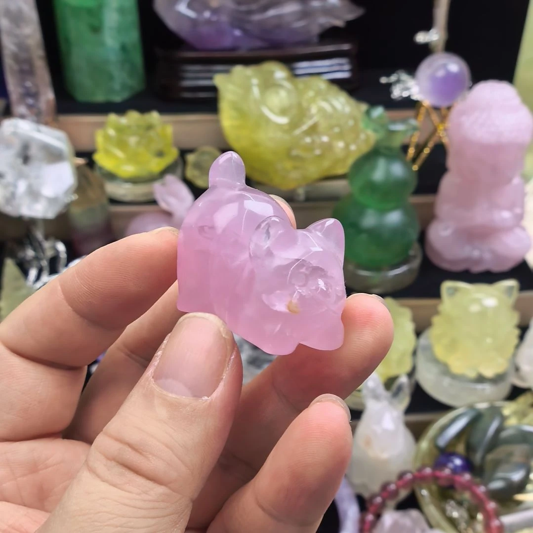 摆件水晶未镶嵌水晶摆件微瑕