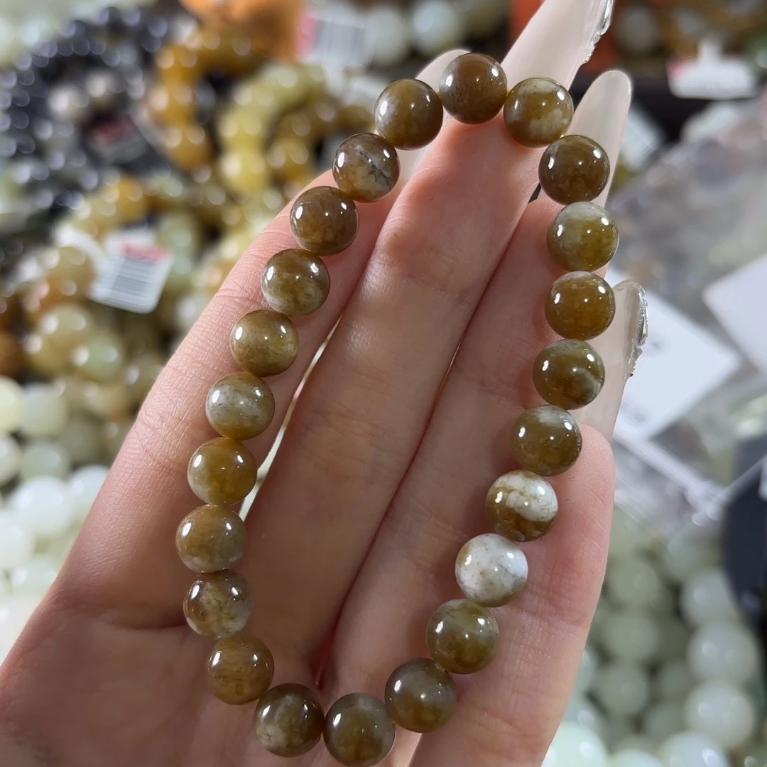 和田玉未镶嵌手链289