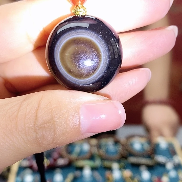 玛瑙/玉髓颈饰合金