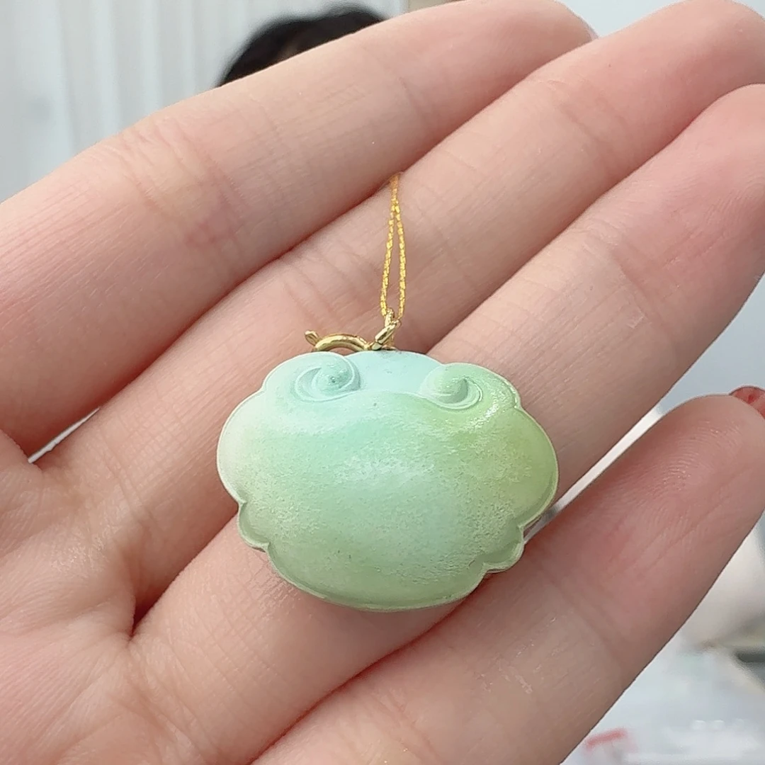 绿松石18K金镶嵌珠宝奇石