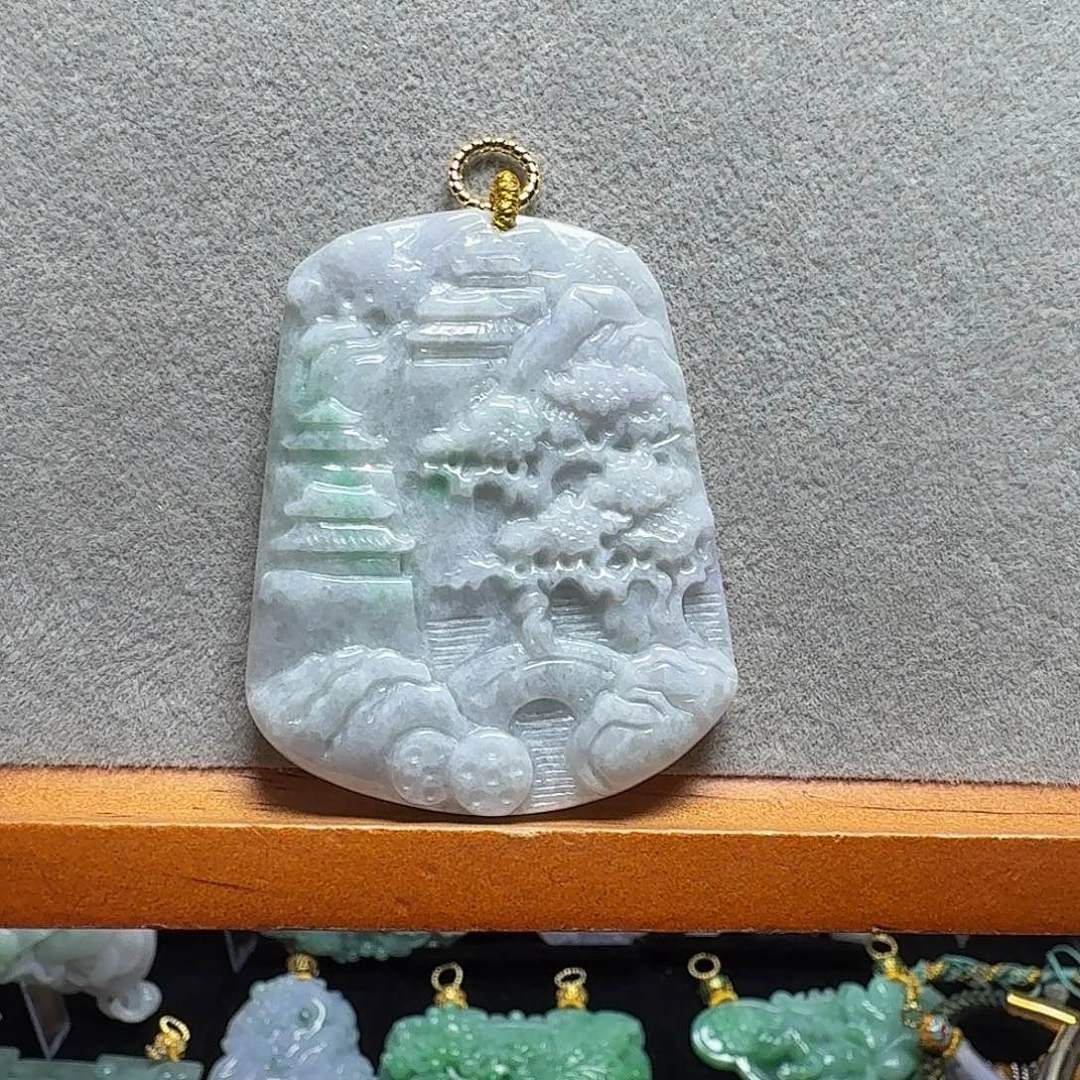 吊坠(赠链)未镶嵌翡翠