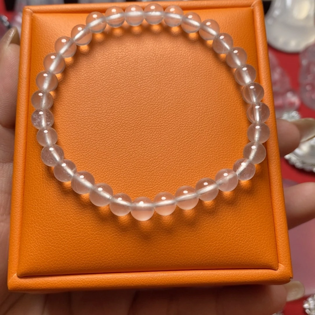 石英质玉未镶嵌手串卡6+