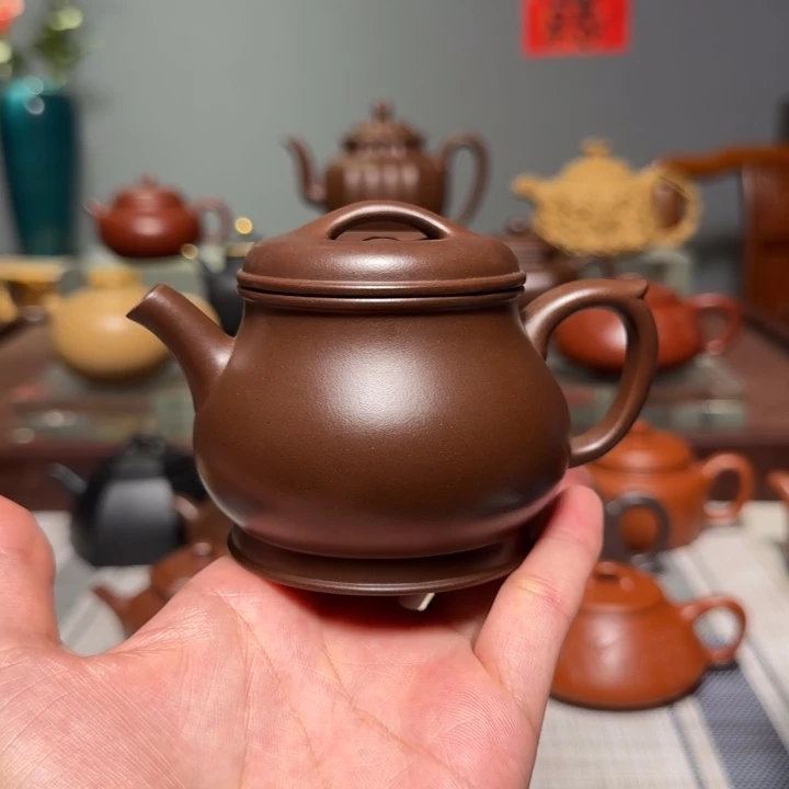 茶壶紫砂特惠优惠 150cc 颂金壶老紫泥