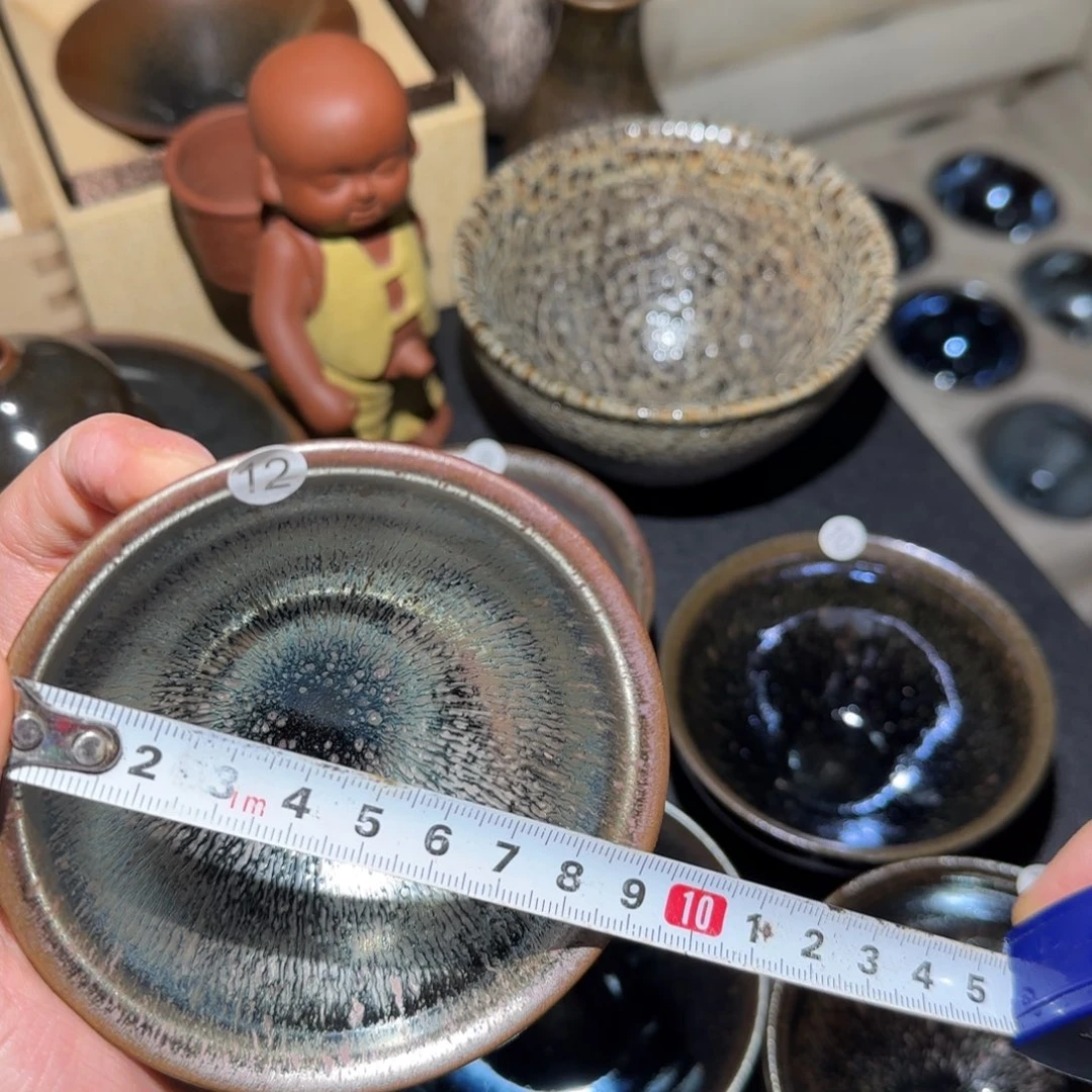 茶盏砂****猫精品柴烧自烧自卖12