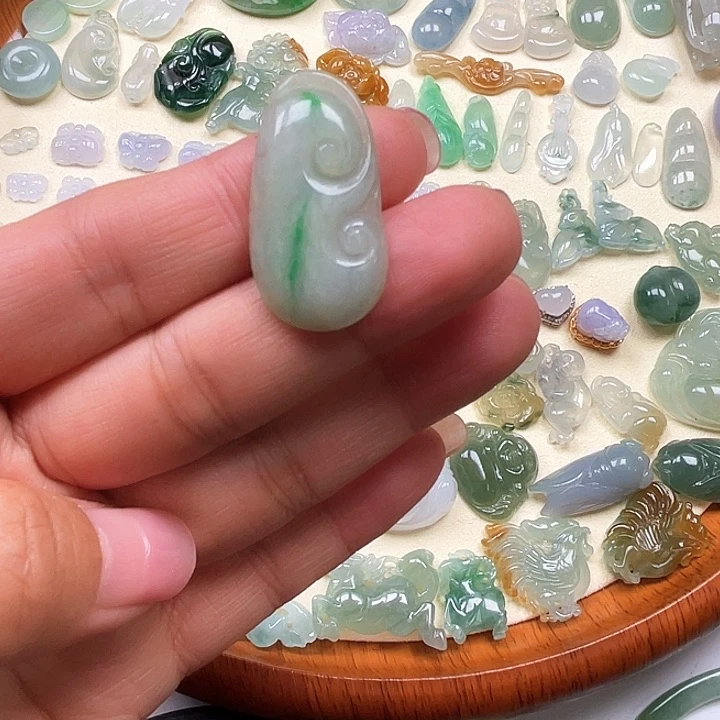 散珠翡翠天然翡翠