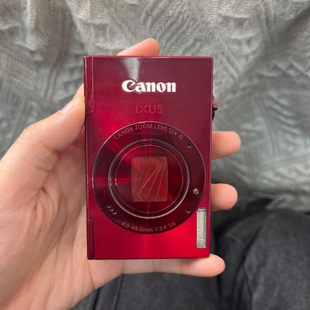 95新 Canon/佳能 ixus500红色1010w像素12x光变ccd数码相机