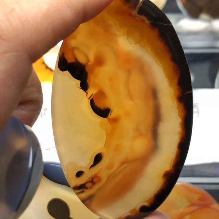 合金玛瑙/玉髓珠宝奇石37有瑕
