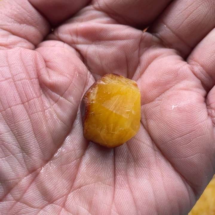 定制琥珀未镶嵌琥珀蜜蜡原石定制