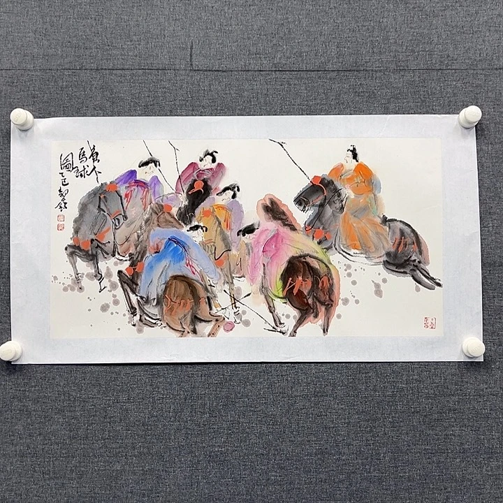 国画书画作品多次