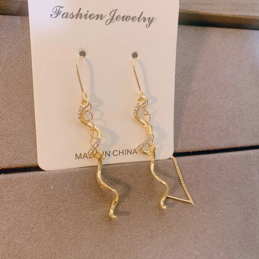 合金耳饰 耳钉气质轻奢时尚百搭2108