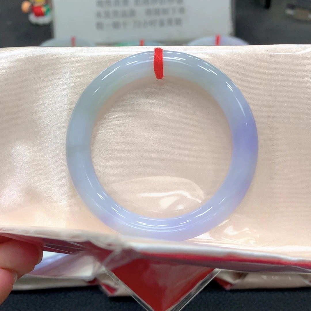 翡翠未镶嵌手镯51圆