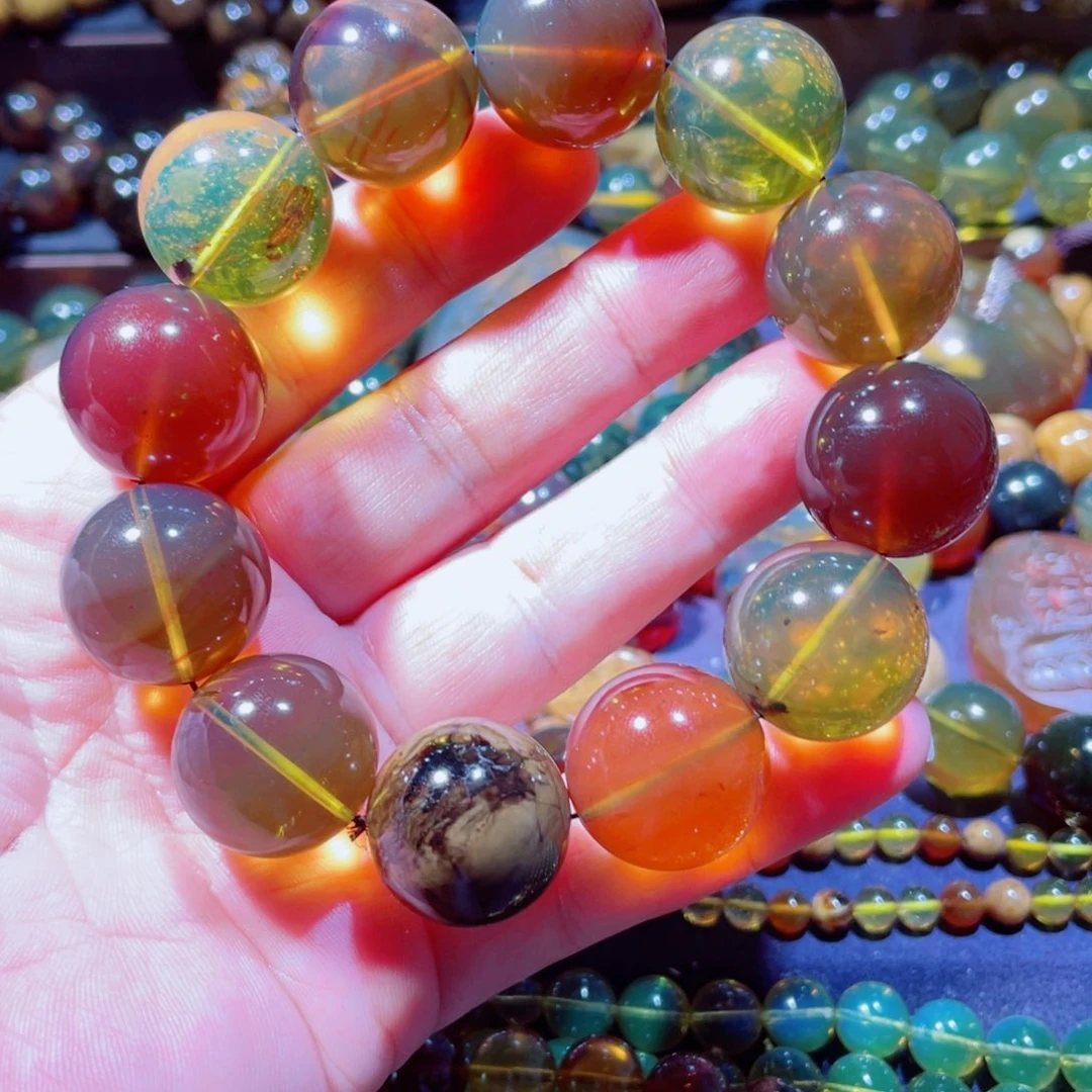 未镶嵌琥珀手链壹****众