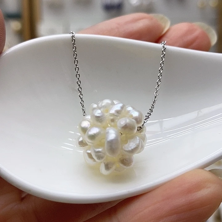 微笑链未镶嵌淡水珍珠