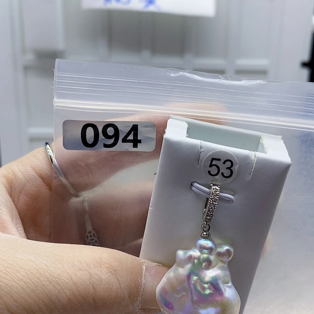 颈饰合金淡水珍珠