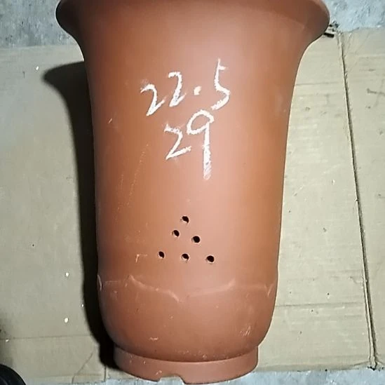 紫砂红泥莲花金钟一个