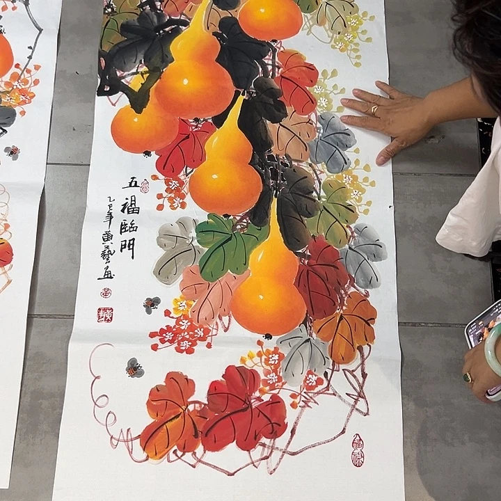 国画精品手绘国画作品