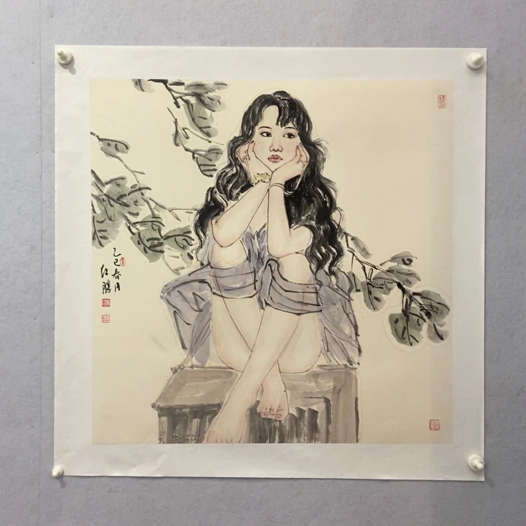 老***5国画墨鱼精品墨鱼精品