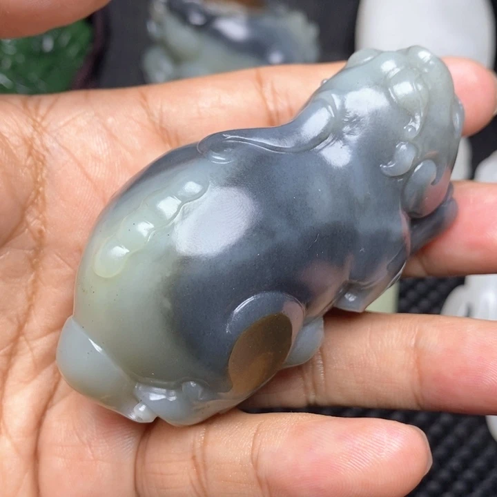 颈饰未镶嵌和田玉༺***༻