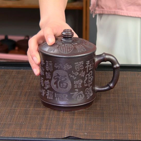 茶杯段泥高货放漏