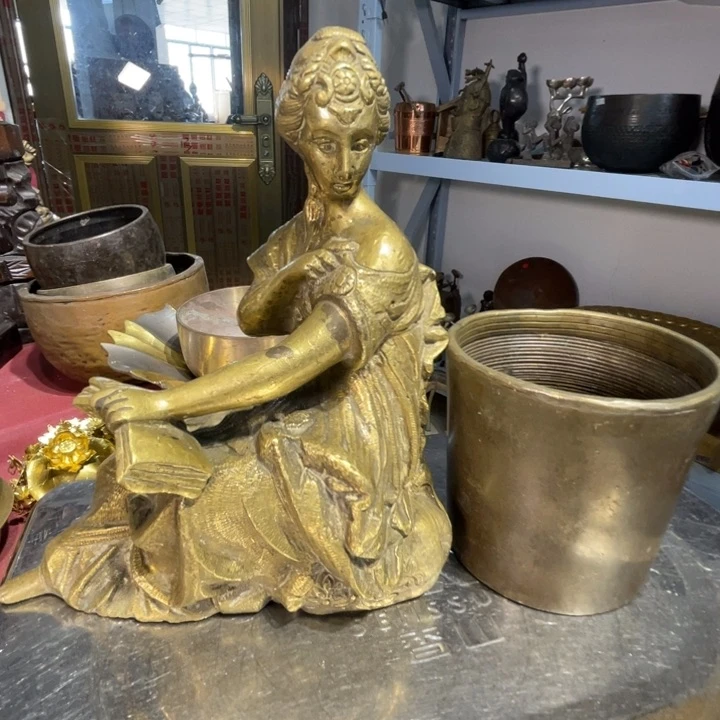 忍*藤大阪回流铜器摆件600