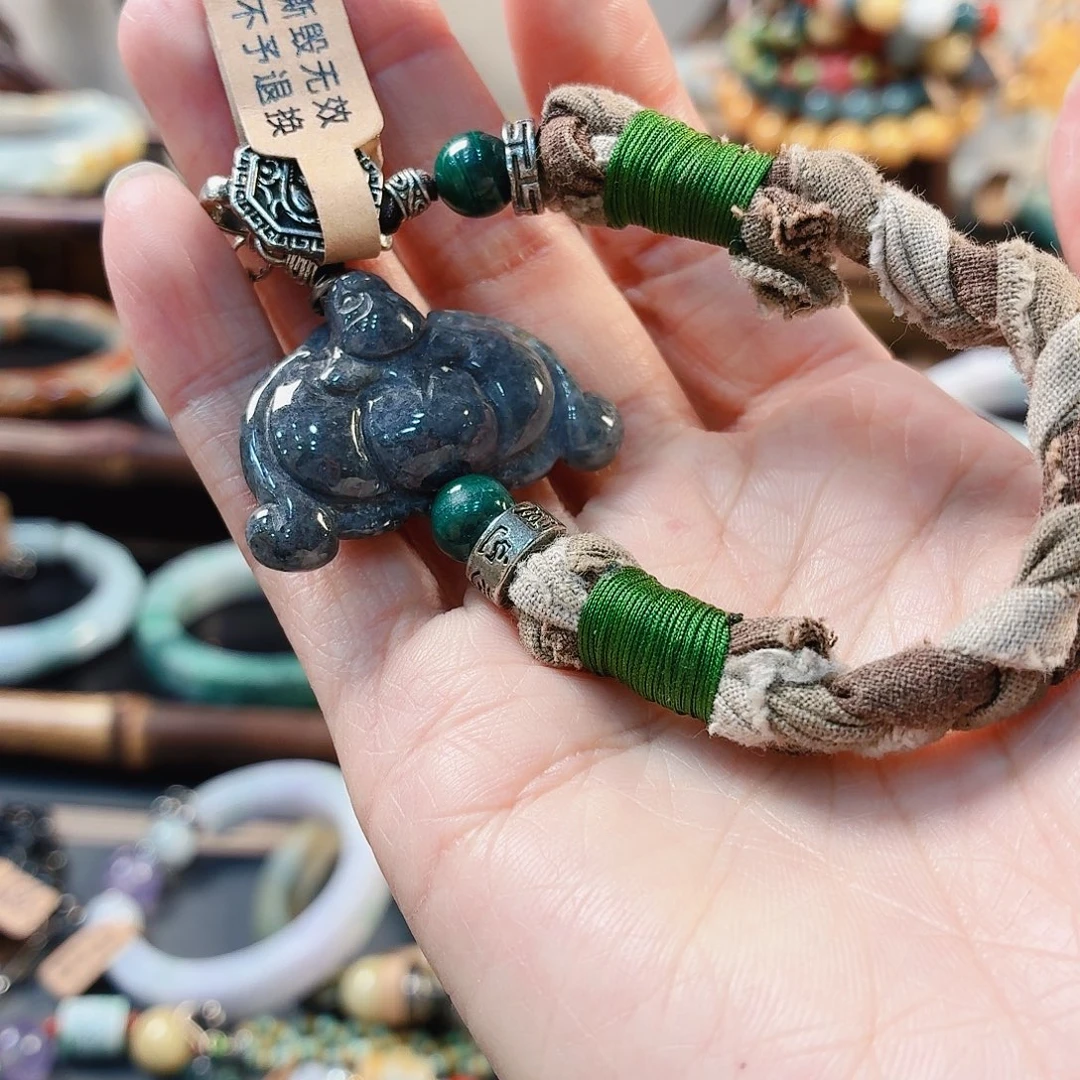 翡翠未镶嵌手链手串