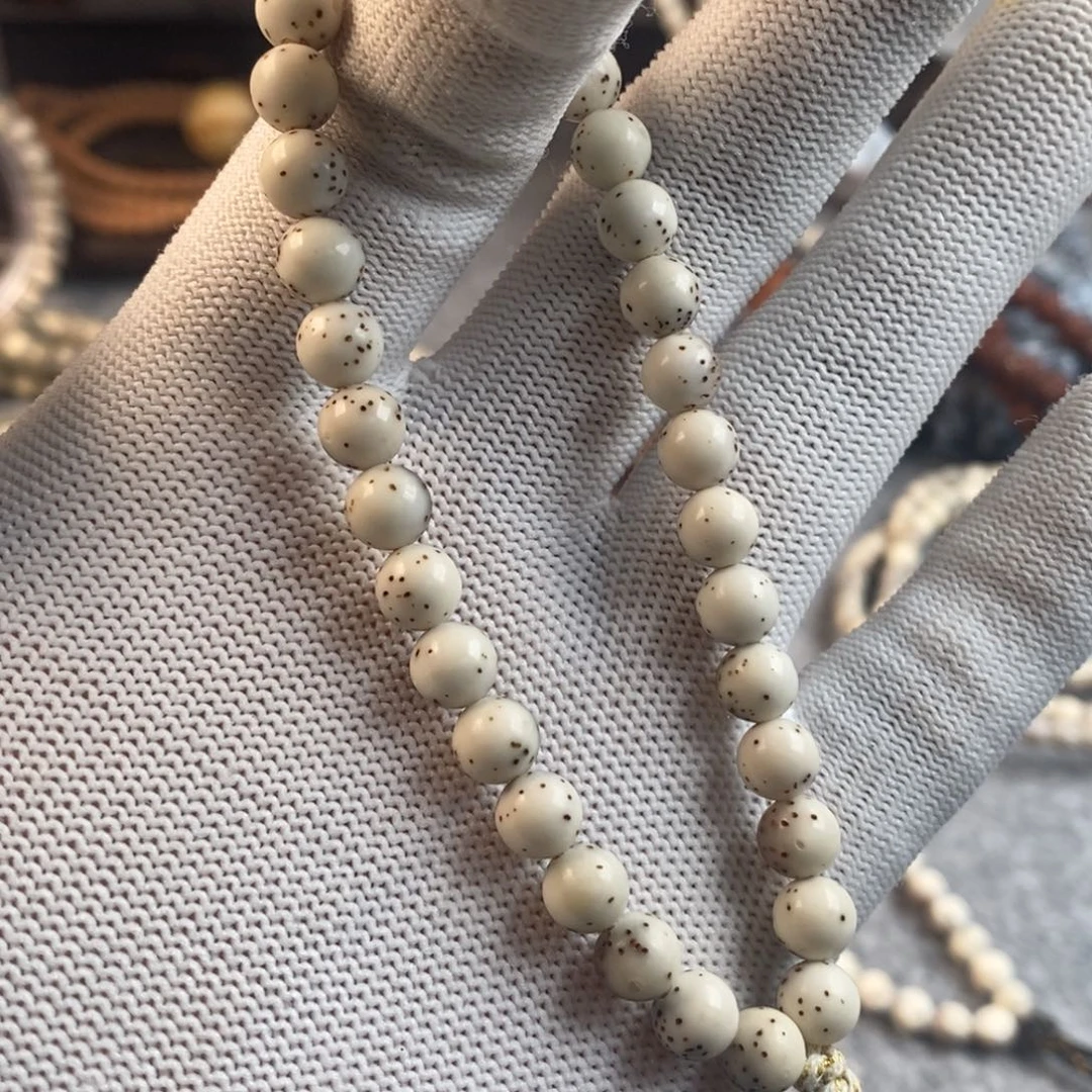 星月菩提手串卡7龙蛋星月手持