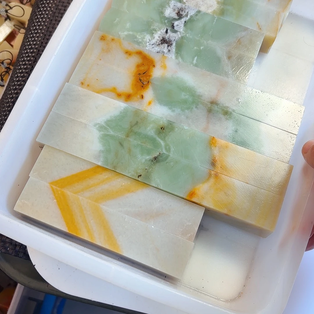 用***方寿山石印石苹果和三星