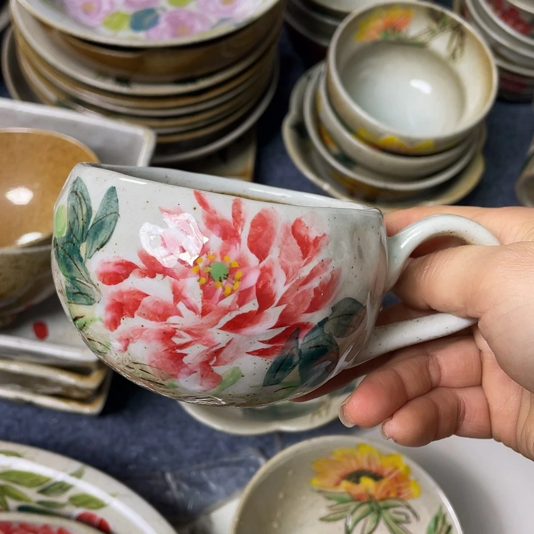 盘肉*、景德镇高温陶瓷8888