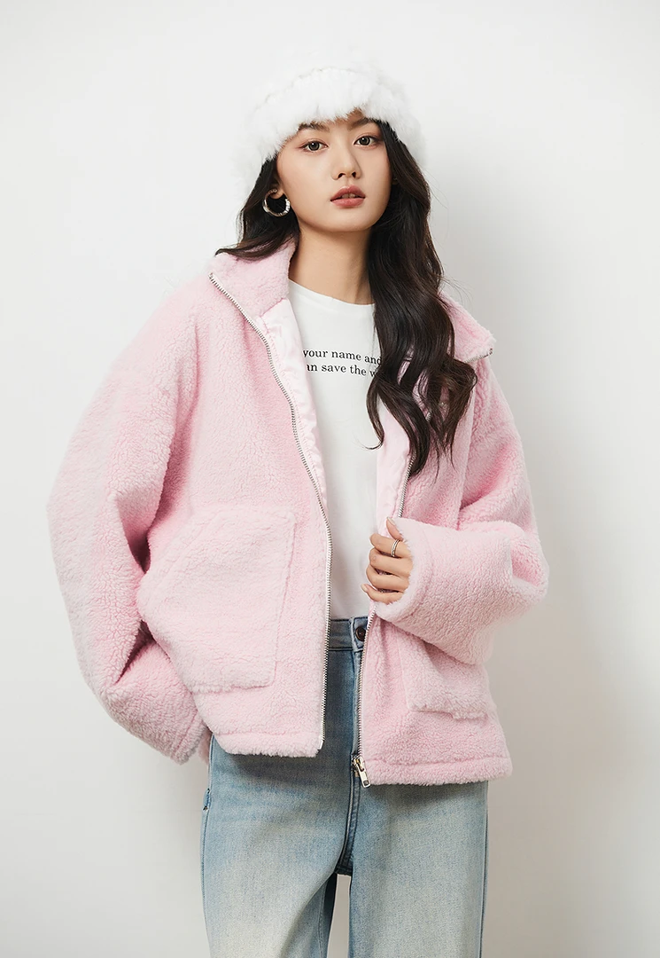 女常规立领保暖一手长外套冬季YA24439W005