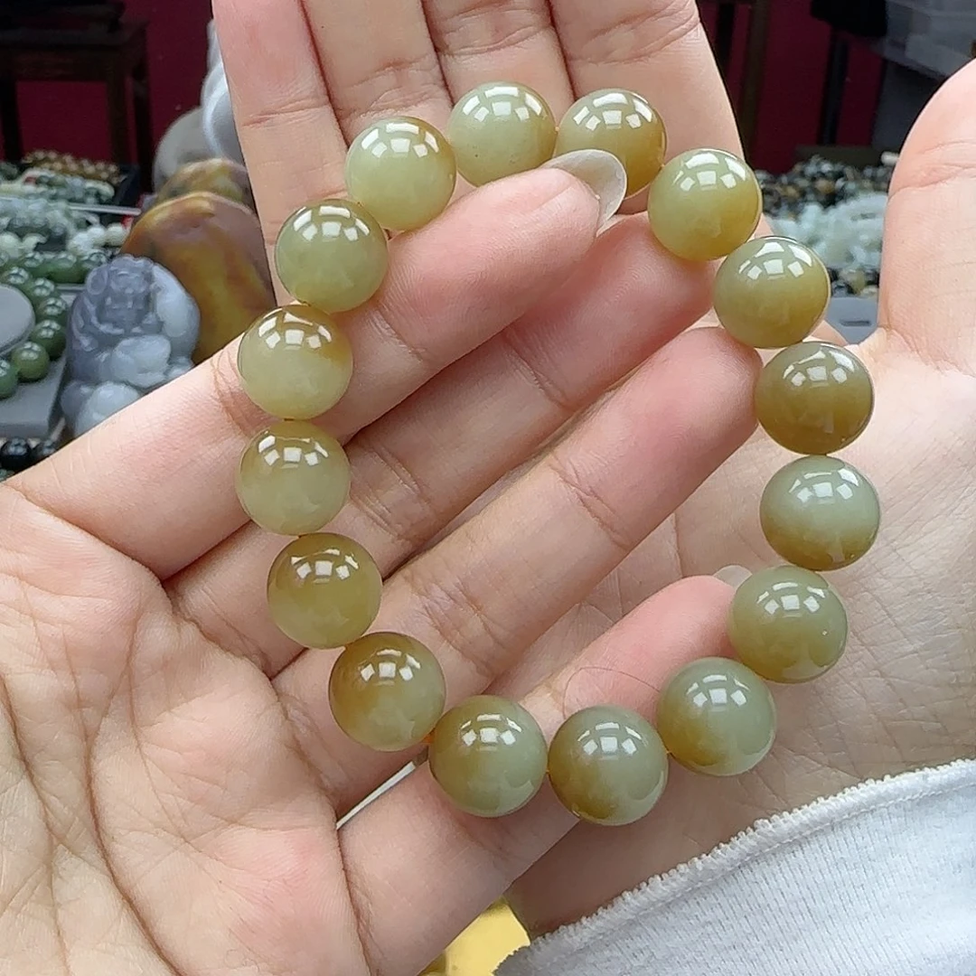 和田玉手链未镶嵌