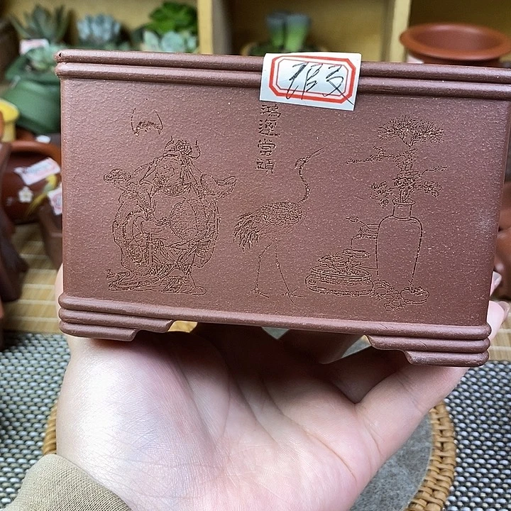 手工艺品琉璃宜兴紫砂精品花盆