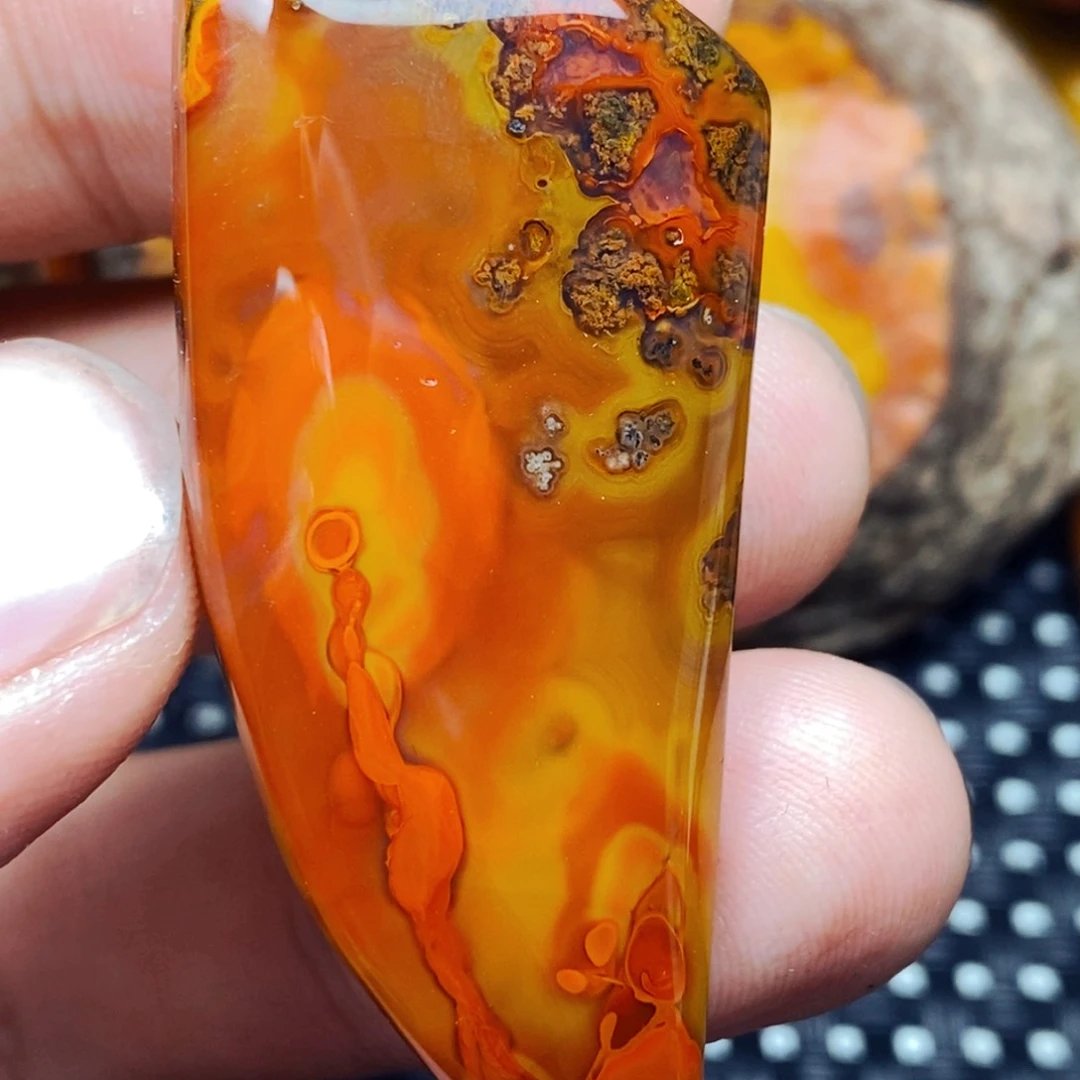 未镶嵌吊坠(不含链)玛瑙/玉髓雪*