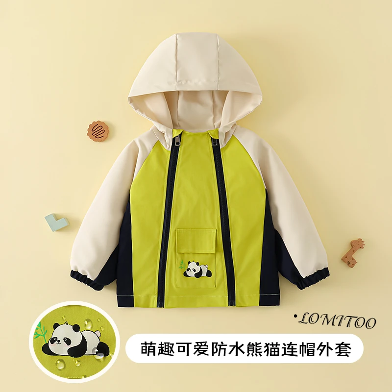 2025春秋新款洛米兔个性撞色洋气百搭外套4W169