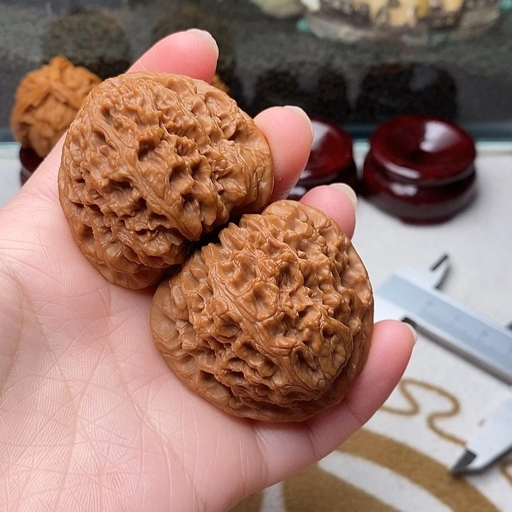 吊坠文玩核桃赵喜满