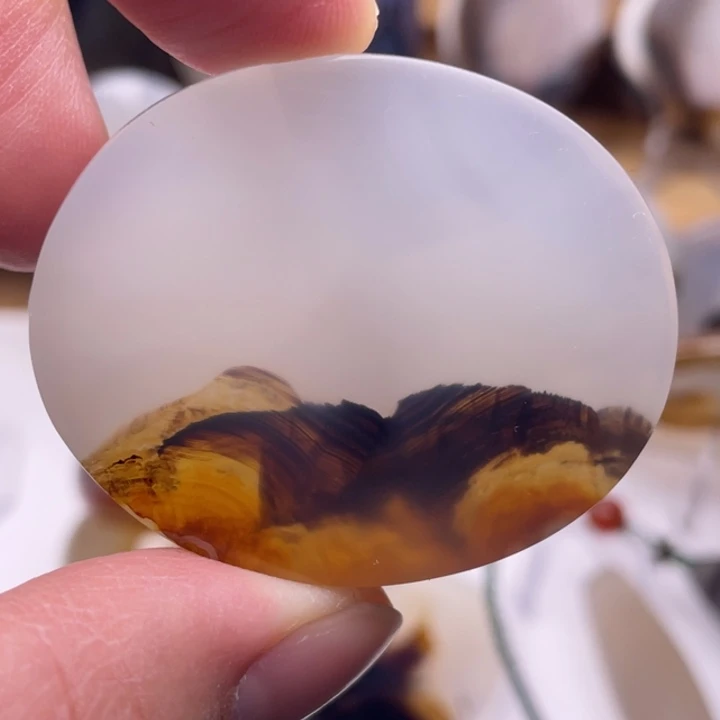 玛瑙/玉髓未镶嵌吊坠(不含链)