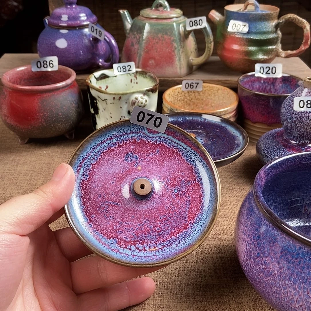 …***1瓷片钧瓷茶壶茶具