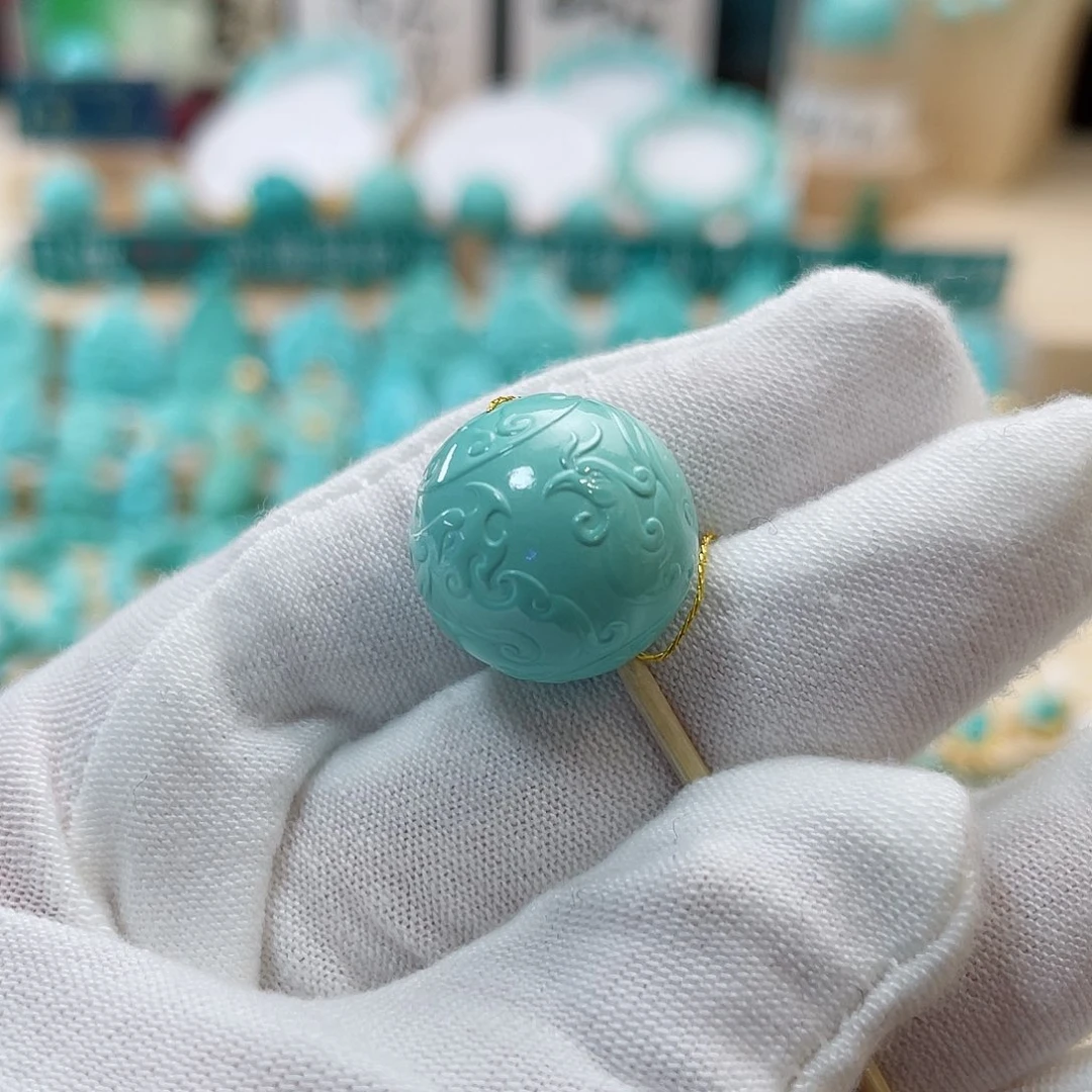 绿松石珠宝奇石未镶嵌