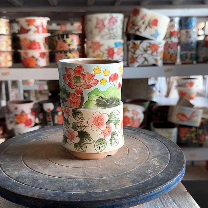 紫砂花盆默认瑕疵
