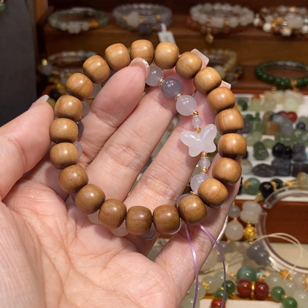 鱼***头非洲檀香无事牌1111