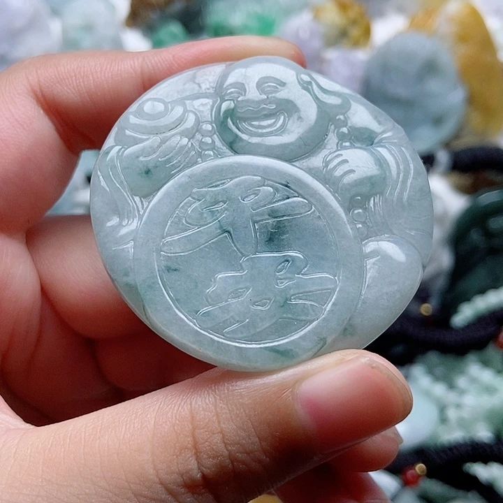 吊坠(不含链)未镶嵌翡翠1