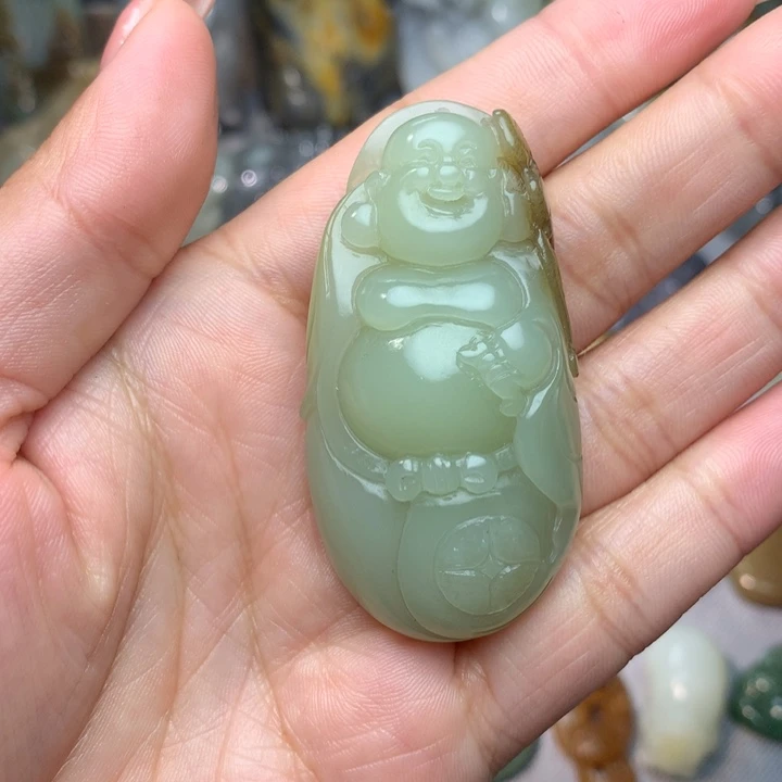 和田玉挂件未镶嵌